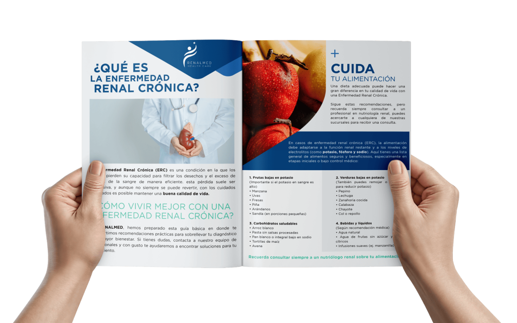Guía gratuita para vivir mejor con enfermedad renal crónica